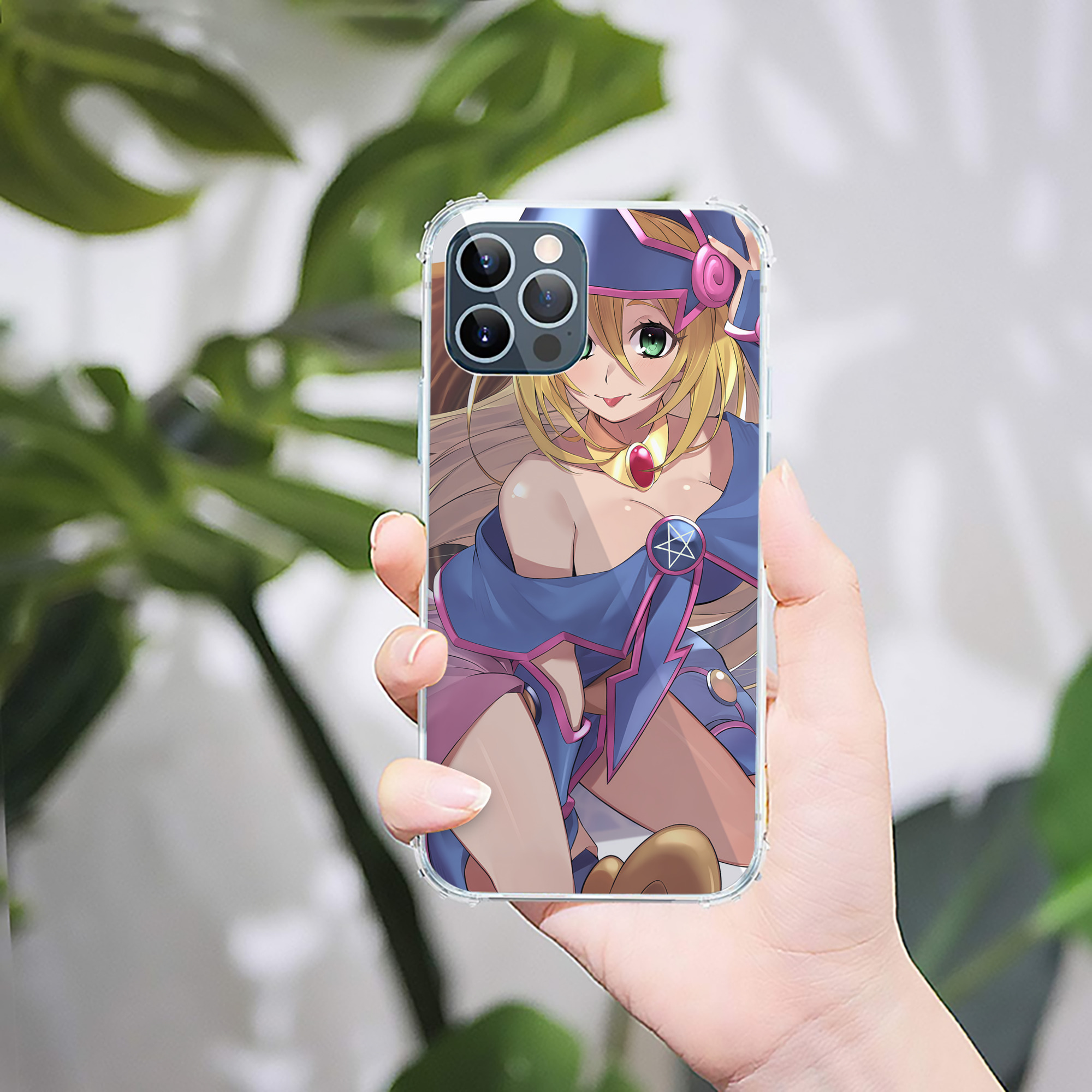 （画像用） 遊☆戯☆王 Yu-Gi-Oh! 【iPhone 12シリーズ対応】透明スマホケース（クリアソフトケース）